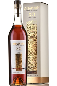 Коньяк Оганян ХО 0.75 л в п/у