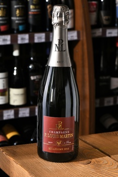 Champagne Paul Louis Martin Millesime - шампанское Шампань Поль Луи Мартэн Миллезим 2012 год 0.75 л белое брют в п/у