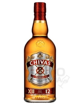 Chivas Regal whisky - виски Чивас Ригал 0.75 л