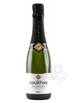 Pierre Courтуа Brut Brut - шампанское Пьер Куртуа Брют брют  0.375 л