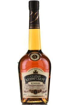 Коньяк Старый Кенигсберг 4 года 0.5 л