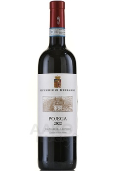 Guerrieri Rizzardi Pojega Valpolicella Ripasso Classico Superiore - вино Пойега Рипассо Вальполичелла Классико Суперьоре 0.75 л красное сухое
