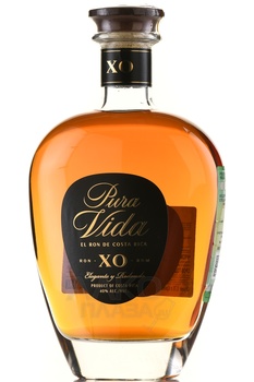Pura Vida Rum XO - ром Пьюра Вида ХО 0.7 л в п/у