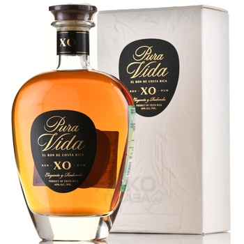 Pura Vida Rum XO - ром Пьюра Вида ХО 0.7 л в п/у