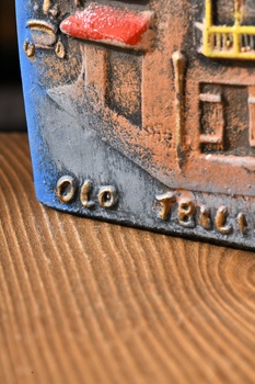 Вино Саперави Джорджиа Кантри Вайнс 0.75 л красное сухое в глиняном кувшине