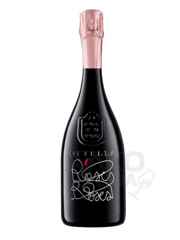 Roses Brut  sparkling wine - игристое вино Оттелла Розес брют 0.75 л