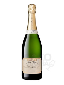 Jean Velu Temoignage Millesime - шампанское Жан Велю Темуаньяж Миллезиме Экстра Брют 0.75 л