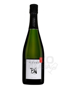 Fleury Blanc de Noir - игристое вино белое экстра брют Флери Блан де Нуар 0.75 л