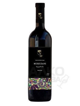 Mukuzani Aguna wine - сухое вино Мукузани Агуна 0.75 л
