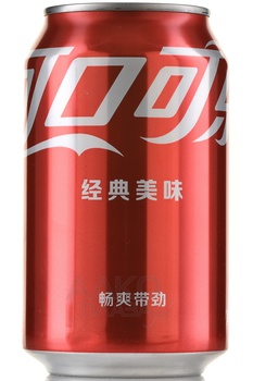Coca-Cola Classic - напиток безалкогольный сильногазированный Кока-кола классическая 330 мл ж/б