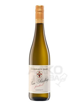 Weinhaus Saar Riesling Saar Feinherb Kabinett - вино Вайнхаус Саар Рислинг Саар Файнхерб Кабинетт 0.75 л белое полусладкое