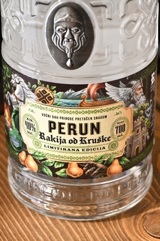 Rakija Perun - ракия Перун Грушевая 0.7 л