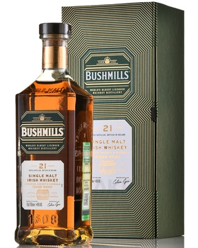 Bushmills Cask Reserve 21 Years Old - виски Бушмилз Каск Резерв 21 год 0.7 л в п/у