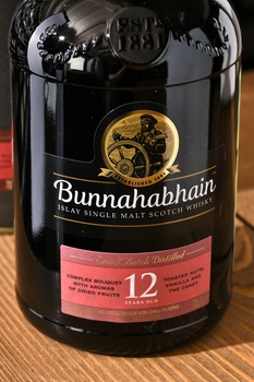 Bunnahabhain 12 years - виски Буннахавэн 12 лет 0.7 л