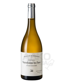Blay Cote de Bordeaux Chateau Pey-Bon Le Tour Le Blanc Bonhomme dry - белое сухое вино Блай Кот де Бордо Шато Пей-Боном Ле-Тур Ле Блан Боном сухое 0.75 л