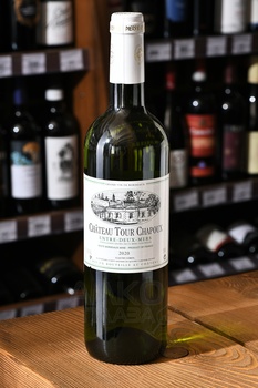 Entre-deux-Mers Chateau Tour Chapoux - вино Антр-де-Мер Шато Тур Шапу 0.75 л белое сухое