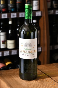 Chateau La Freynelle Blanc Bordeaux AOC - вино Шато Ля Френэль Бордо 0.75 л белое сухое