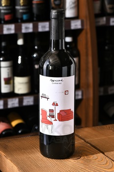 Monicord Carmine Bordeaux Superieur AOC - вино Моникор Кармин Бордо Супериор АОС 0.75 л красное сухое