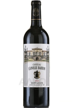 Chateau Leoville Barton Cru Classe Saint Julien - вино Шато Леовиль Бартон Крю Классе Сен Жюльен 2021 год 0.75 л красное сухое