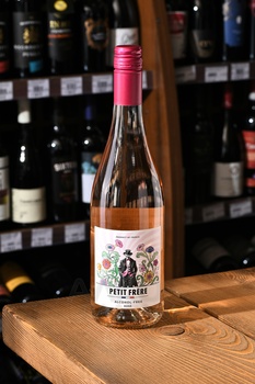 Petit Frere Rose - вино безалкогольное Пти Фрер Розе 0.75 л розовое