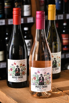 Petit Frere Rose - вино безалкогольное Пти Фрер Розе 0.75 л розовое