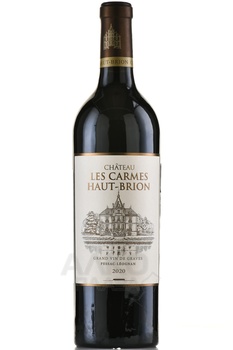 Chateau Les Carmes Haut-Brion Pessac Leognan - вино Шато ле Карм О-Брион Пессак-Леон 2020 год 0.75 л красное сухое