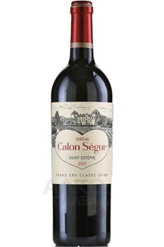 Chateau Calon-Segur Grand Cru Classe Saint-Estephe - вино Шато Калон Сегюр Гран Крю Классе Сент-Эстеф 2021 год 0.75 л красное сухое