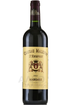 Chateau Malescot Saint Exupery Grand Cru Classe Margaux AOC - вино Шато Малеско Сент Экзюпери Гран Крю Классе Марго 2021 год 0.75 л красное сухое