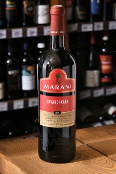 Marani Khvanchkara - вино Марани Хванчкара 0.75 л красное полусладкое