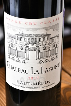 Chateau La Lagune Grand Cru Classe - вино Шато Ля Лагюн Гран Крю Классе 2017 год 0.75 л красное сухое